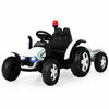 Kids Tractor and Trailer 12V Electric Children Ride on Toy Car W/ Remote Control