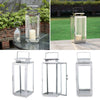 Stainless Steel Lanterns Candle Holder Stand Hanging/Free Standing Wedding Decor