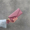 Women Wallet Ladies Purse Long Purse Envelope Leather Wallet Card Button Clutch