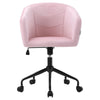 Velvet Desk Chair Adjustable Swivel Office Chair Vanity Chair for Home/Office