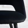 2/4 X Dining Chairs Velvet Set Padded Seat Metal Leg Kitchen Chair Home Office