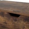 Vintage Split Lift Top Wooden Coffee Table with Storage Open Shelves Living Room