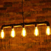 Vintage Industrial Rustic Steampunk Metal Waterpipe Ceiling Wall Table Lights