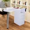 Manicure Nail Art Table Beauty Salon Technician Station Desk Storage w/3 Drawers