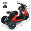 6V Electric Toddler Ride-On Motorcycle 3-Wheel Kids Ride-On Scooter w/ Lights