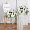 Artificial Flower Bouquet Ball Wedding Table Pedestal Road Lead Outdoor Decor