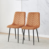 Dining Chairs 2er Set, Velvet Cover Chair for Dining Room, Chairs Set of 2