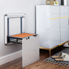 Wall Mounted Chair Folding Seat Invisible Shoe-Chang Stool Entryway Bench Home
