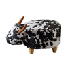 Upholstered Animal Shaped Ottoman Ride-on Footrest Stool Rest Seat TOY Kids New