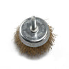 12x Drill Wire Wheel Brush Cup & Flat Crimped Steel Drill Attachment Brush Kits