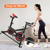 Exercise Bike Indoor Stationary Cycling Bike with LCD Monitor and Cup Holder