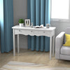 Console Table Modern Accent Sofa Side Table w/3 Drawers Narrow Dressing Desk