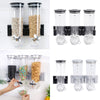 Kitchen Dry Food Dispenser Wall Storage Container Cereal/Grain/Candy/Coffee Bean
