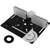 Router Table Insert Plate Aluminum Alloy Portable Milling Machine Flip brovW