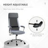 Office Chair Mesh High Back Swivel Task PC Desk Chair for Home w/ Arm, Grey