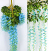 1/3/12/24pcs Artificial Wisteria Flower Garland Vine Wedding Party Hanging Decor