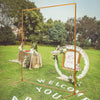 Plant Rack Decor Wedding Backdrop Stand Iron Arch Door Party Garden Flower