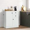 2-Door Storage Cabinet Buffet Cabinet w/ 2 Drawers Sideboard Kitchen Hallway