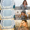 15Bulb Dimmable LED Light Hollywood Dressing Table Mirror Vanity Cosmetic Mirror