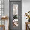Large Over Door Mirror Bedroom Full Length Floor Mirror Bathroom Glass 118x28cm
