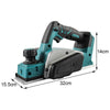 UK 18V BRUSHLESS CORDLESS PLANER 82mm Fit Makita Battery LXT Body Only