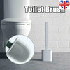 Silicone Toilet Brush with Toilet Brush Holder Creative Cleaning Brush Set