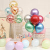 2x 7 In 1 Plastic Balloon Base Table Support Holder Cup Stick Stand Party Decor