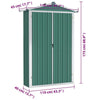 Garden Shed Galvanised Steel Outdoor Tool Storage Shed Multi Colours