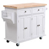 Kitchen Trolley Serving Cart Worktop Bar Cabinet for Dining Kitchen Living Room