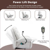 Electric Lift Riser Recliner Chair Massage Chair Armchair Sofa w/Phone Holder QS