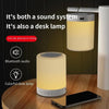 camping light Bluetooth Speaker LED Night Light Touch Bedside Lamp Alarm Clock