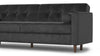 Velvet Sofa Bed 3 Seater Wooden Legs With Built in Storage Sofabed