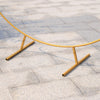 200cm Circle Golden Hoop Metal Wedding Arch Frame Balloon Flower Stand Backdrop