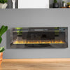 36/40/50/60 inch Inset /Wall Mirrored Fireplace 12 Colour Led Electric Fireplace