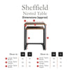 Sheffield Industrial Nest of Tables