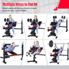 Adjustable Weight Bench Multi-function Weight Bench Set Home Gym Exercise