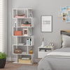 Bookcase 6 Storage Cubes Unit Tall Freestanding Bookshelf for Living Room