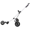 SYST 3 Wheel Golf Trolley Aluminum Alloy Foldable Push Pull Cart Golf Trolleys
