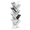 9-Tier Tree Bookshelf Display Book Magazine Shelves Organiser Storage Bookcase