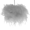 Modern Fluffy Feather Ceiling Pendant Light Lamp Shade Lightshade