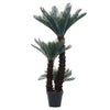 125cm Large Artificial Cycas Palm Tree with Pot Fake Plant Indoor Outdoor Decor