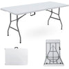6FT HEAVY DUTY 1.8 Meter FOLDING CATERING CAMPING TRESTLE TABLE BBQ PICNIC PARTY