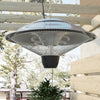 Patio Ceiling Hanging Heater Indoor Outdoor Tent Halogen Electric Heater 1500W