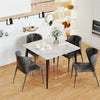 80cm Square Marble Kitchen Dining Table Meeting Room Office Lounge Coffee Table
