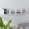 CD Wall Shelf 100cm Engineered Wood Living Room Cabinet Multi Colours vidaXL