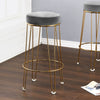 2 Bar Stools Metal Frame Breakfast Chair Kitchen High Counter Seat Pub Restauran