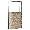 Metal Firewood Log Storage Rack Stand Holder Indoor/Outdoor Store Steel 14 Sizes