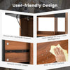 Kitchen Cabinet Storage Cupboard Cabinet Tall Buffet Hutch Pantry Sideboard
