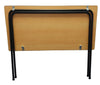 Meta Folding Dining Table with 4 Artificial Faux Leather Padded Chairs Set