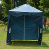 2x2m Outdoor Folding Tent Picnic Gazebo Two Doors & Two Windows Right-Angle UK